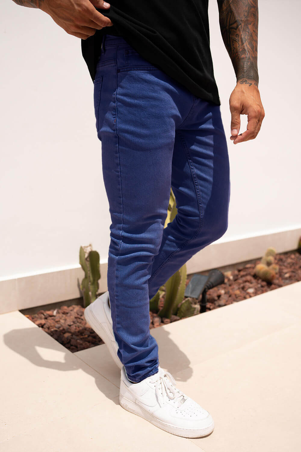 Slim Fit Jeans - Dark Blue