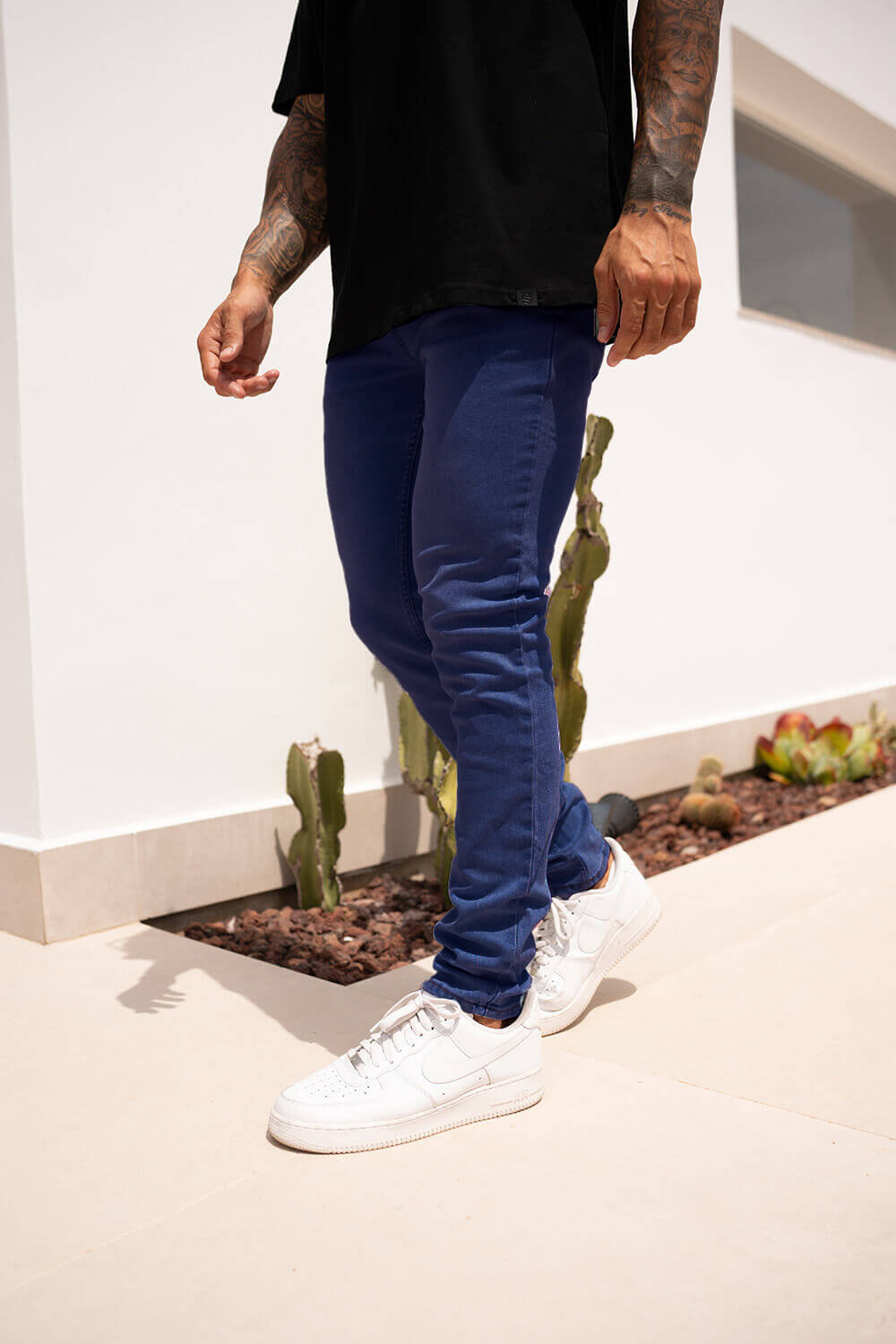 Slim Fit Jeans - Dark Blue