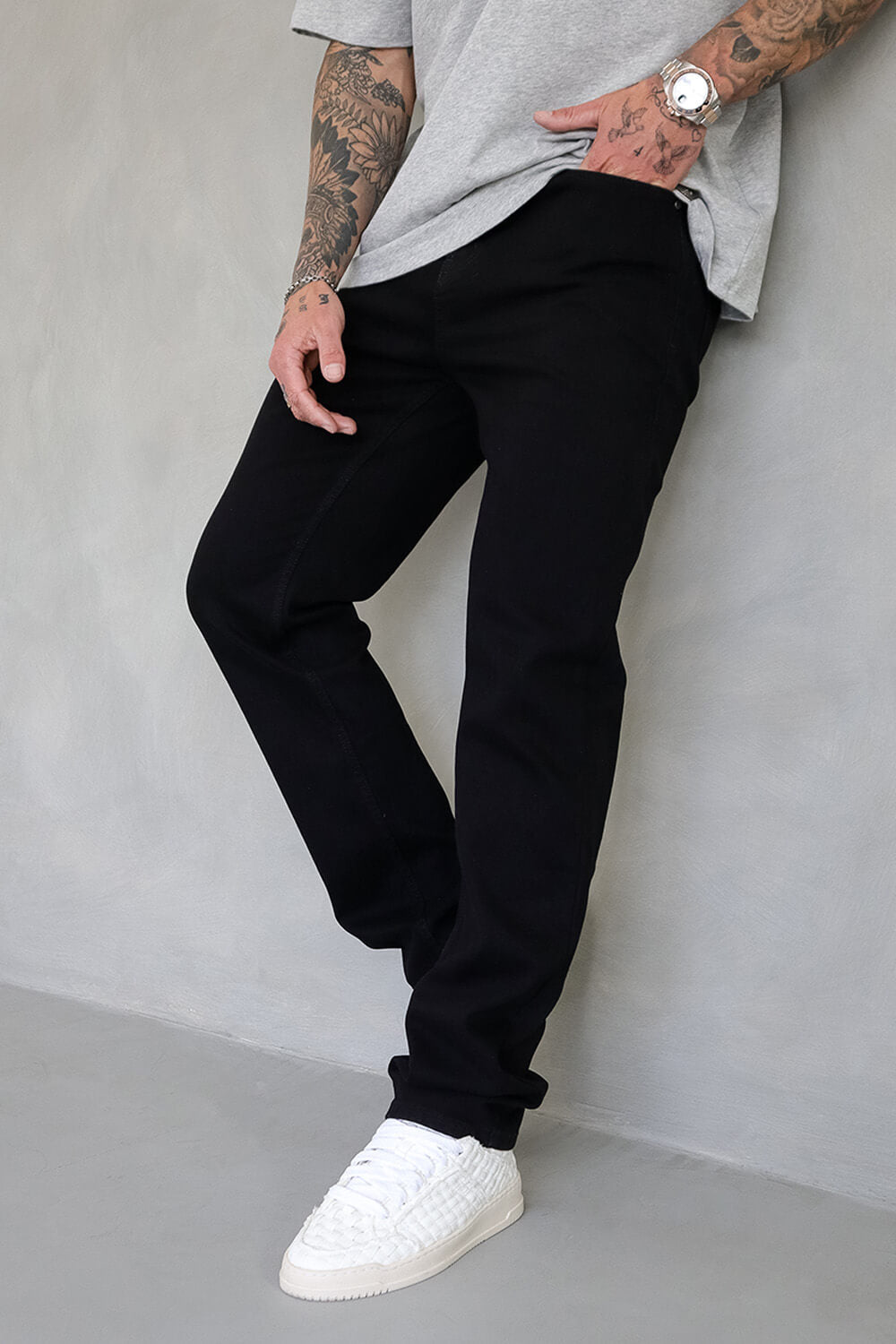 Regular Fit Jeans - Black