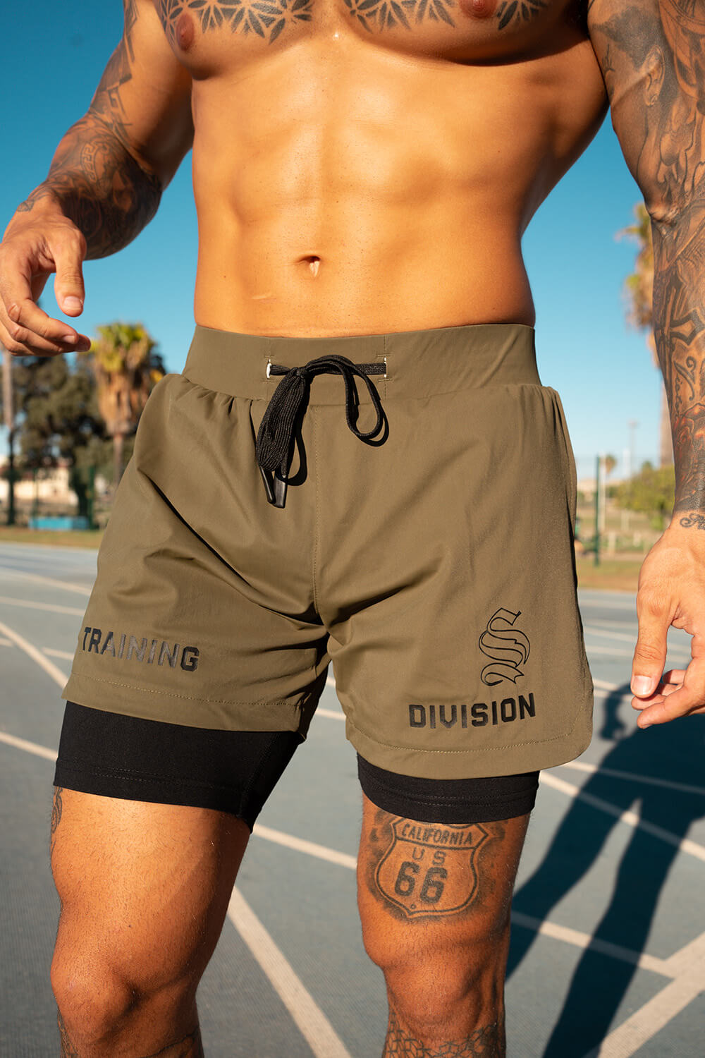 Venom 365 Shorts - Olive/Black