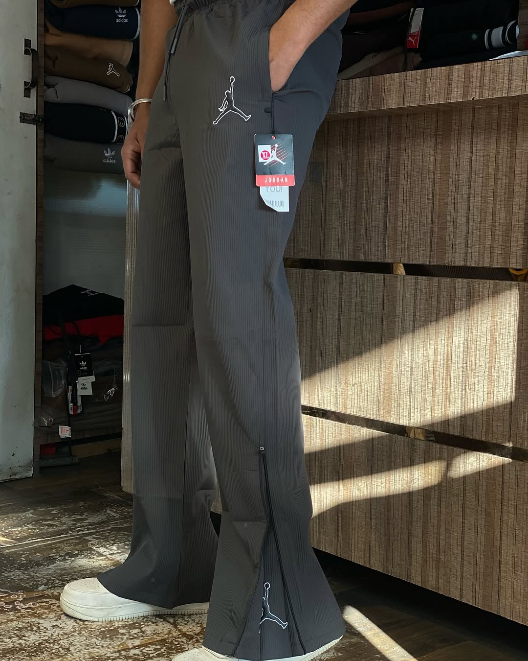 Men's Convertible BootCut Track Pants black