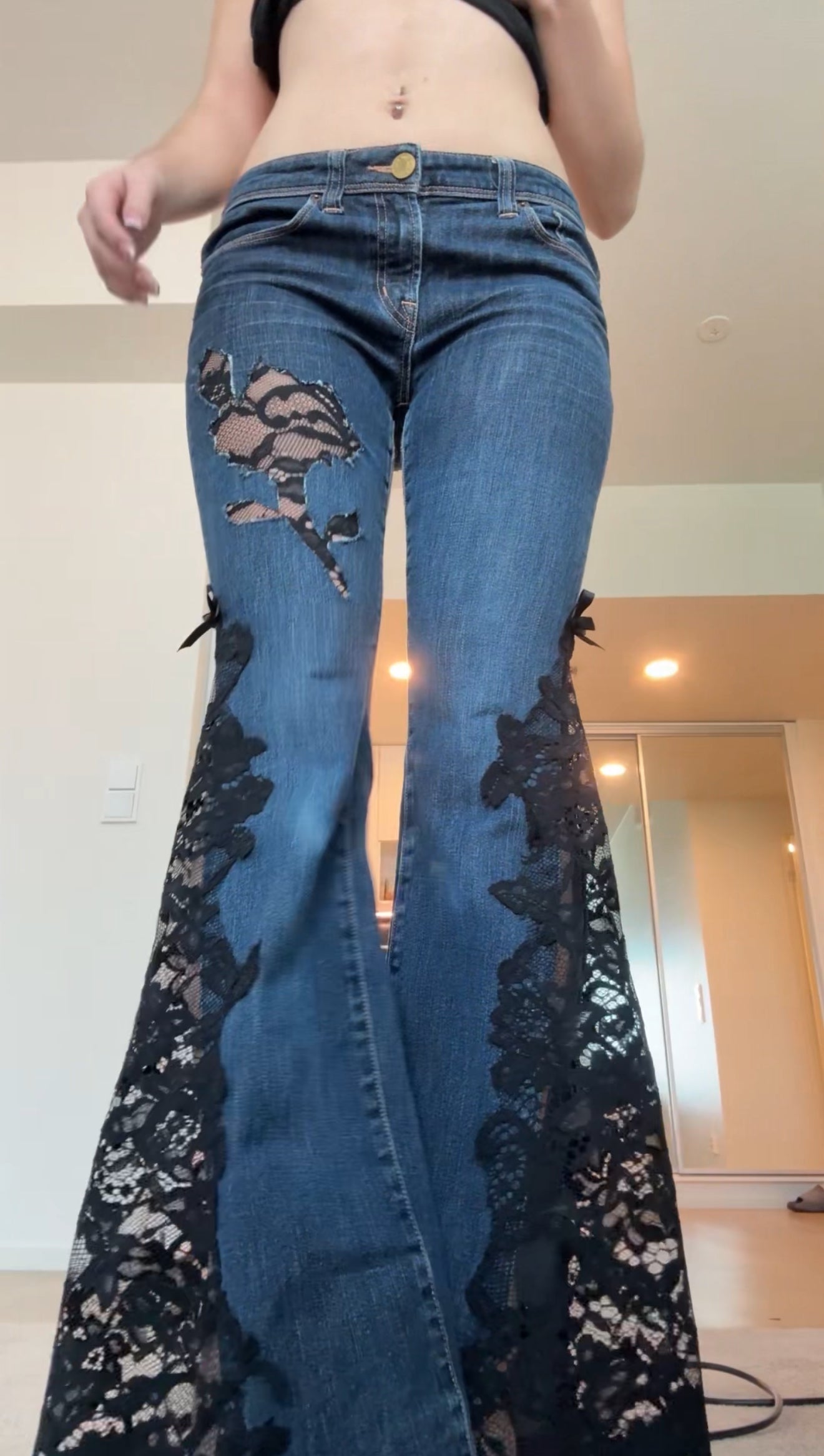 An Sii Lace jeans