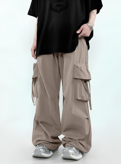 Parachute Umbrella Pocket Silver Mink Cargo