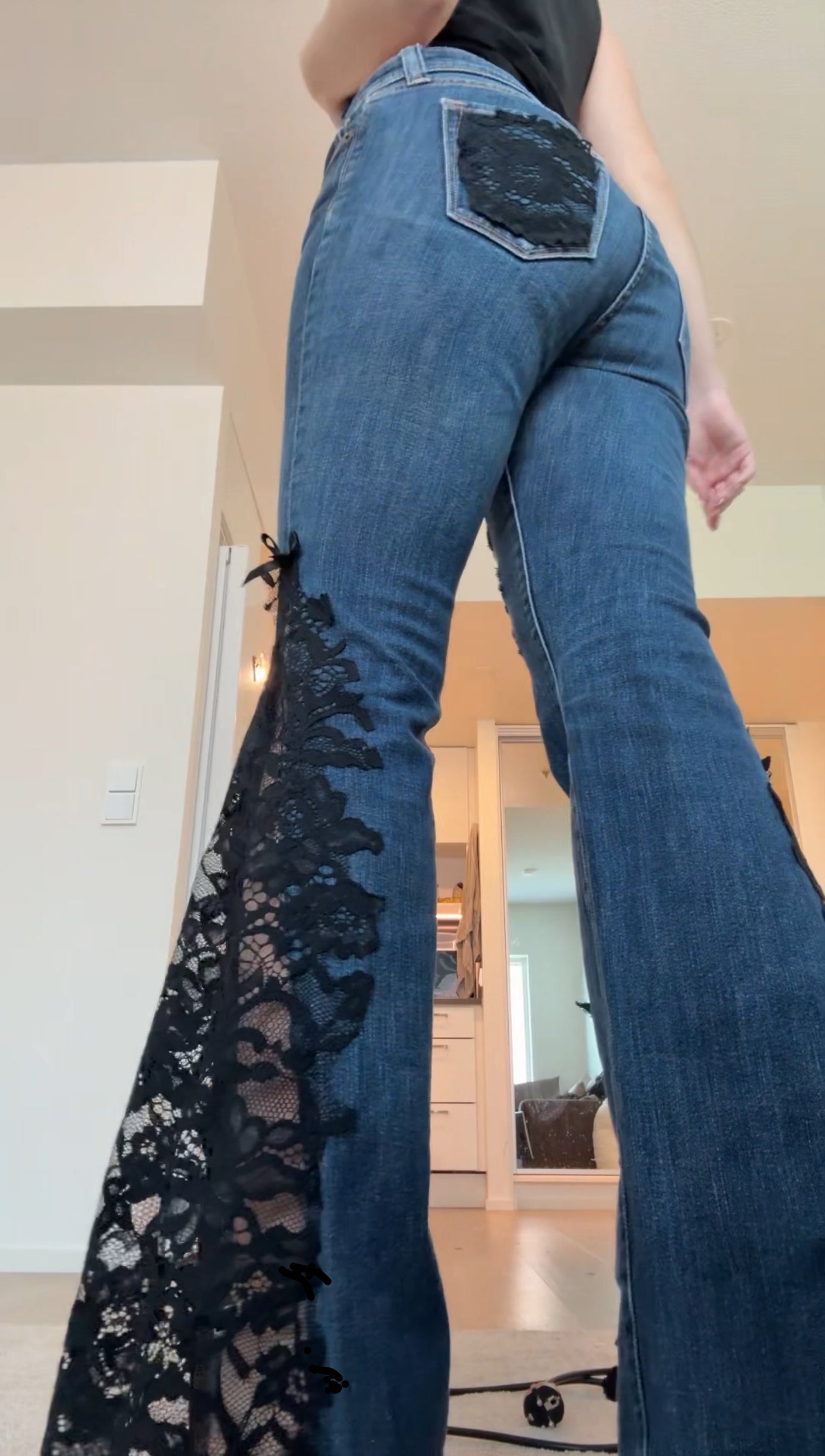 An Sii Lace jeans