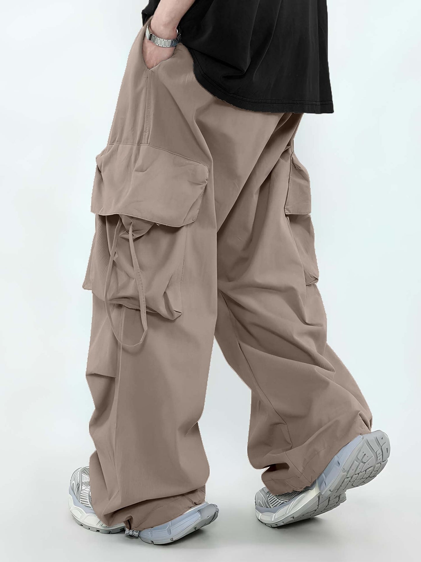 Parachute Umbrella Pocket Silver Mink Cargo