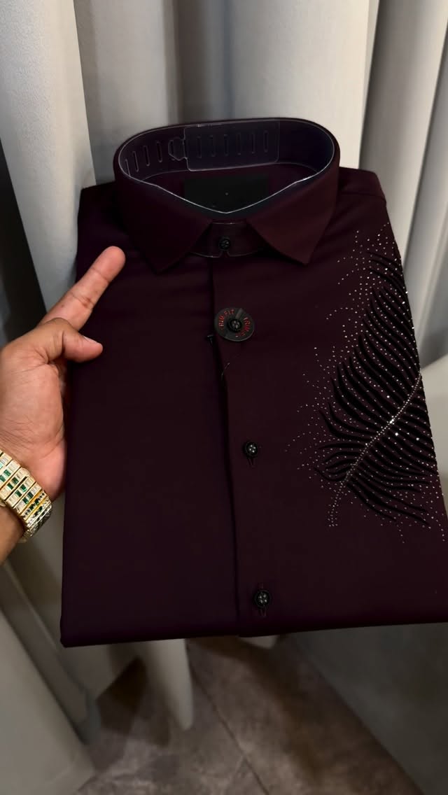 Premium Party wear Shirts (leaf)