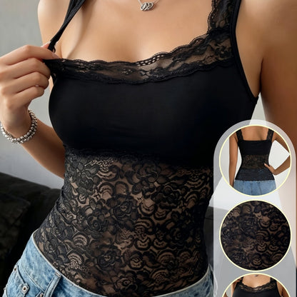Sexy Lace Spliced Vest, Cross-Border, Backless Bandeau Bra, Bralette, Base Layer, Anti-Peek Strappy Top