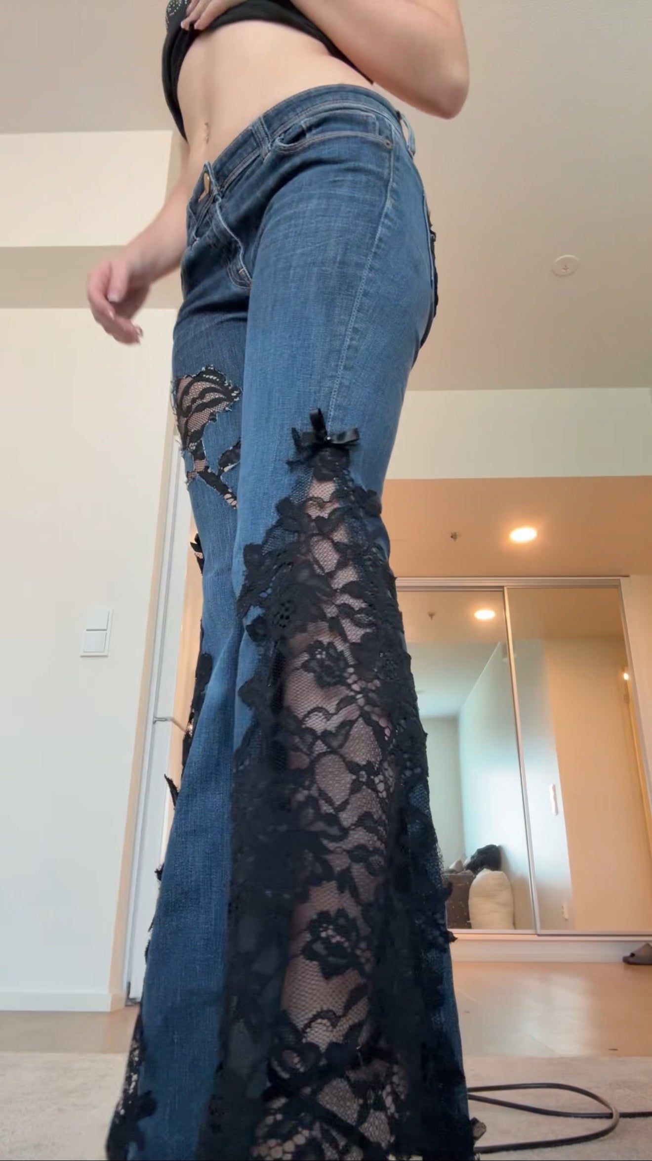 An Sii Lace jeans