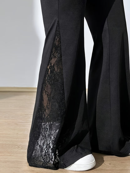 An Sii Lace track bootcut