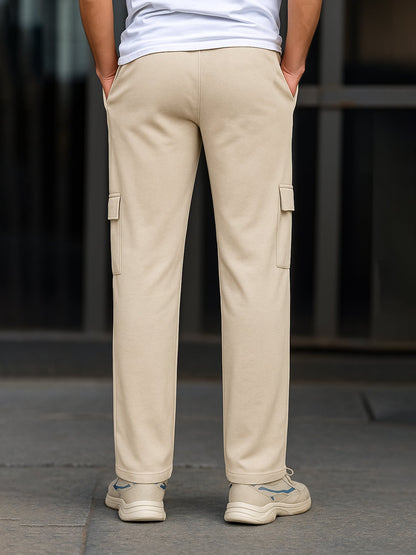 Solid Biscuit Baggy Fit Cargo