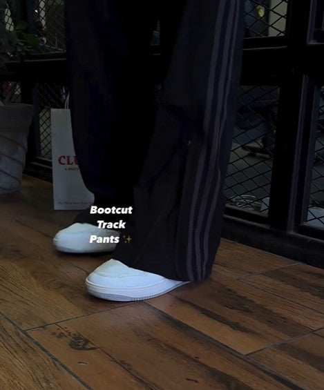 Grey Stripes track pants (Women)