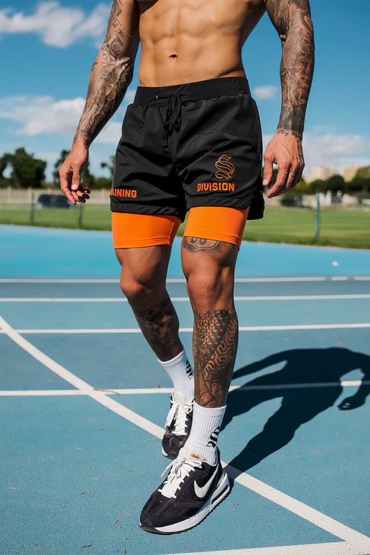Venom 365 Shorts - Black/Orange