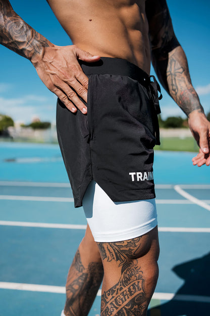 Venom 365 Shorts - Black/White