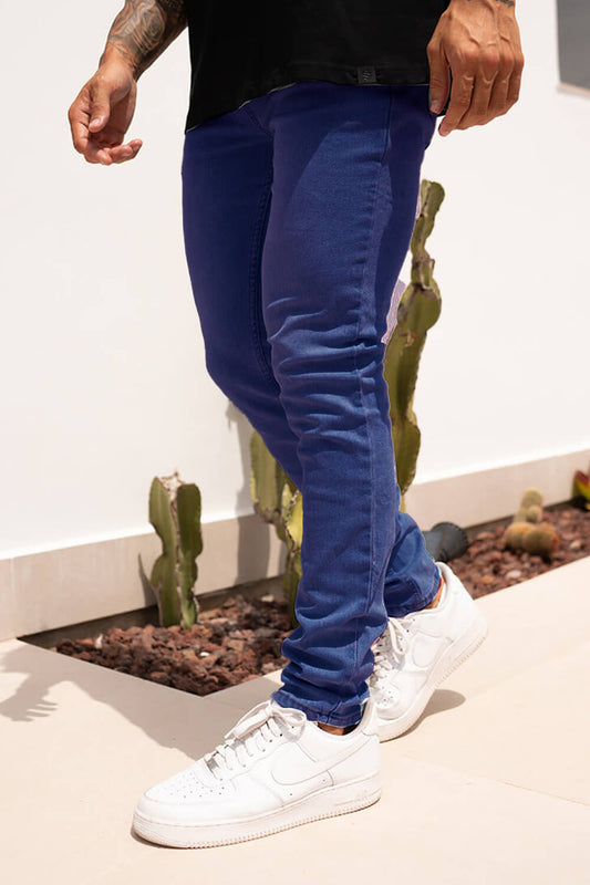 Slim Fit Jeans - Dark Blue