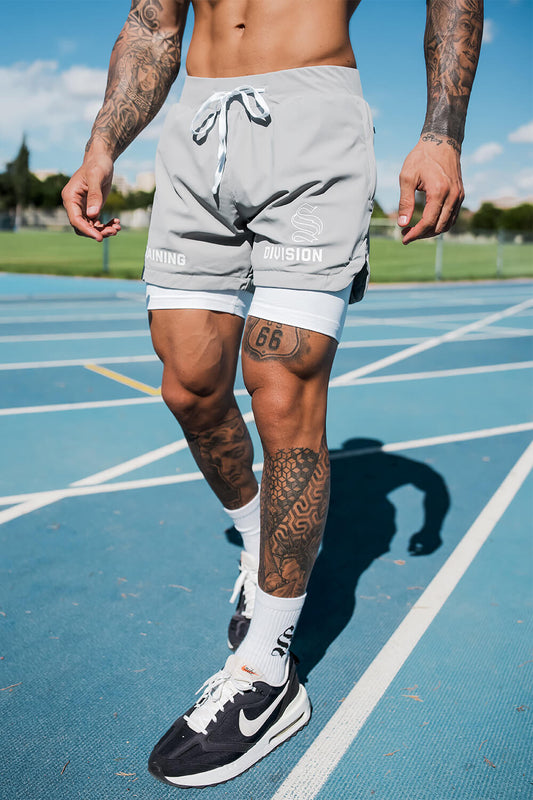 Venom 365 Shorts - Grey/White