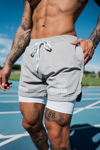 Venom 365 Shorts - Grey/White