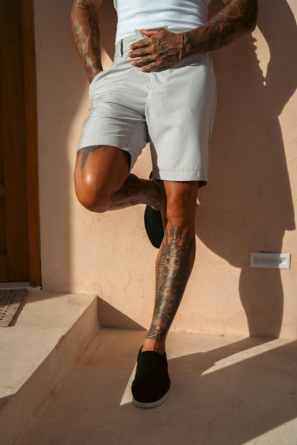 Ravello Tailored Shorts - Grey