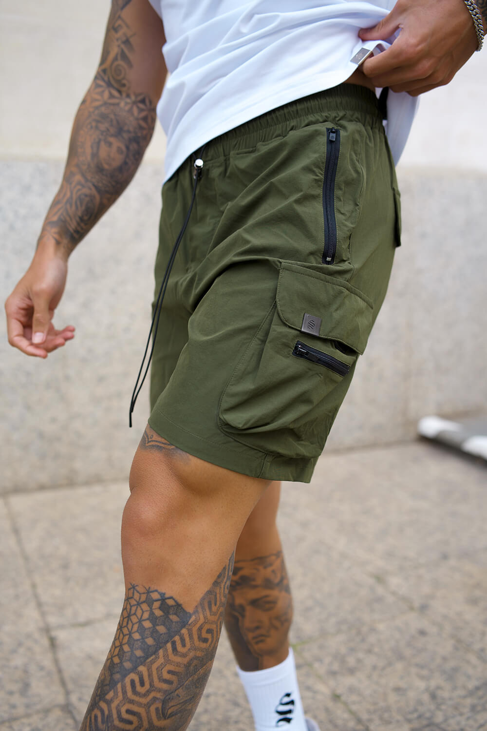 Raptor Cargo Shorts - Khaki