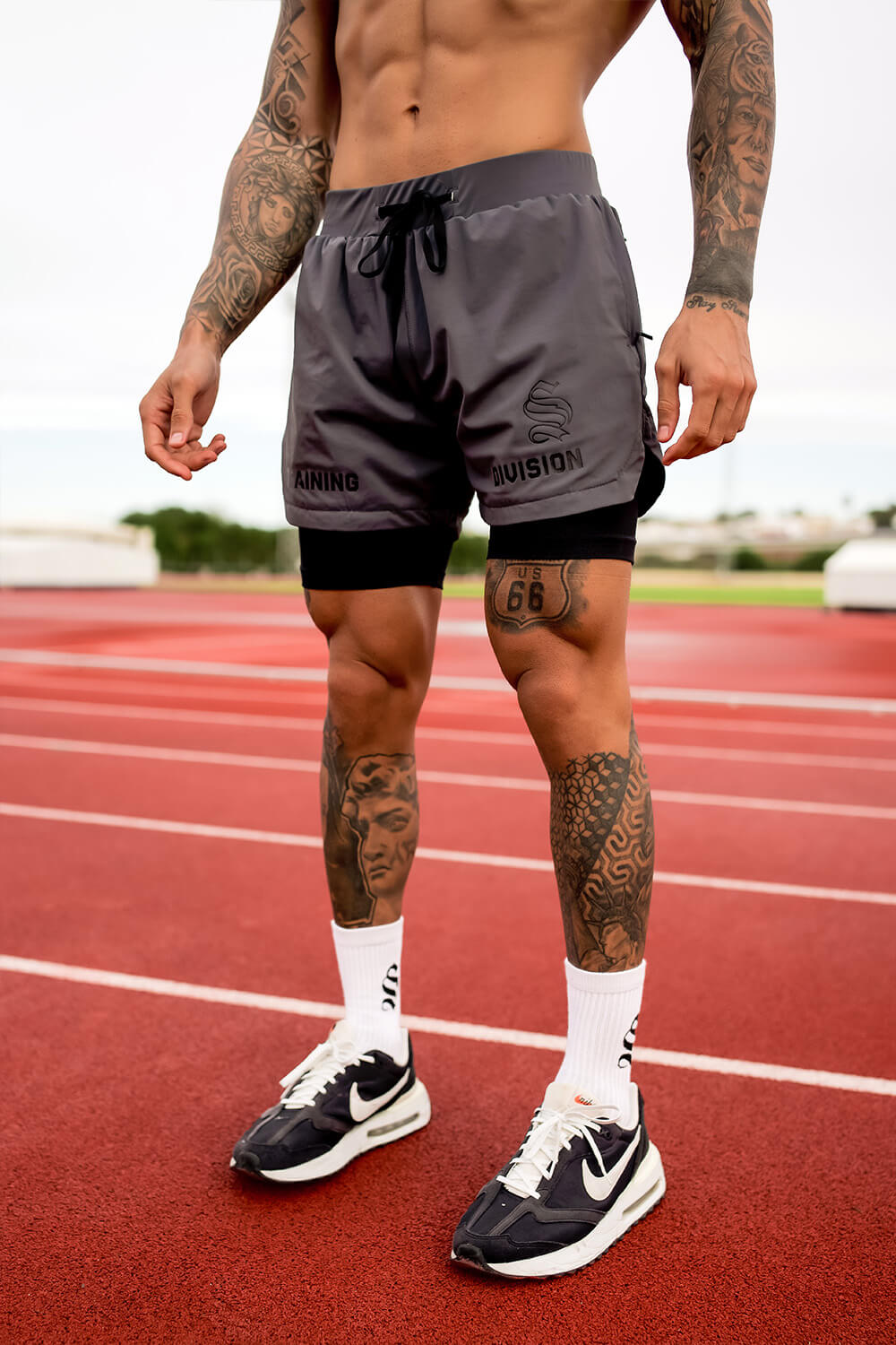 Venom 365 Shorts - Steel/Black