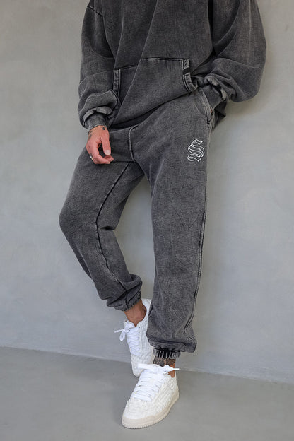 Core Logo Joggers - Acid Grey