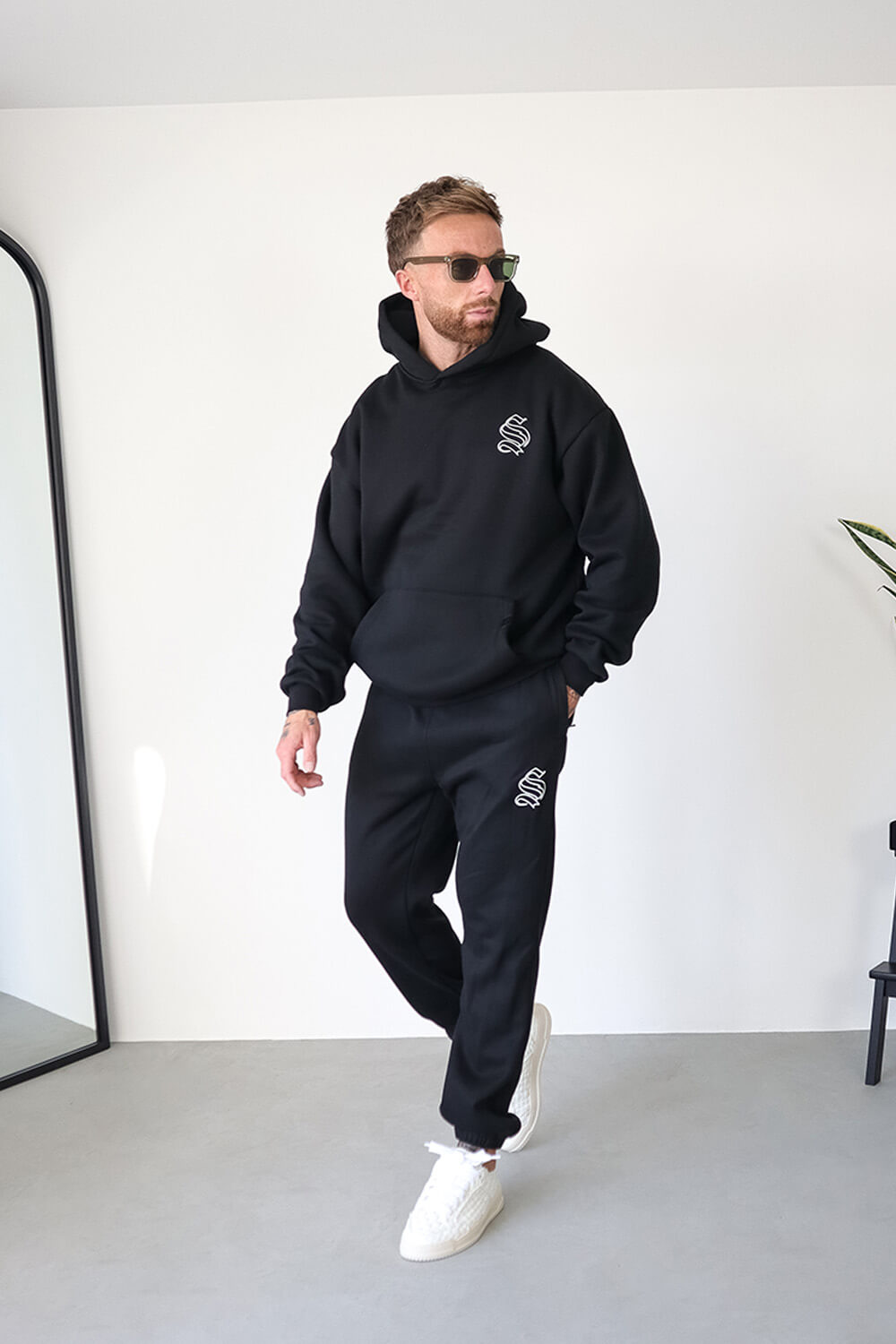 Core Logo Joggers - Black
