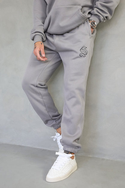 Core Logo Joggers - Fog