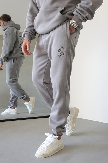 Core Logo Joggers - Fog
