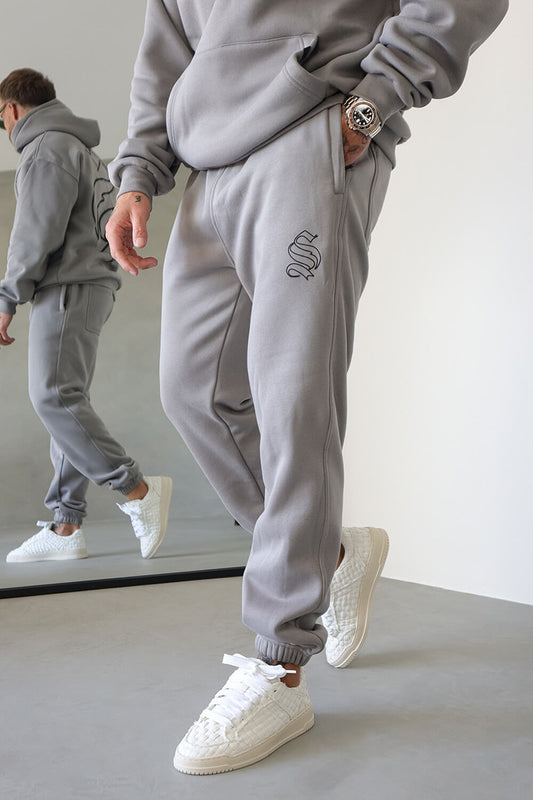 Core Logo Joggers - Fog