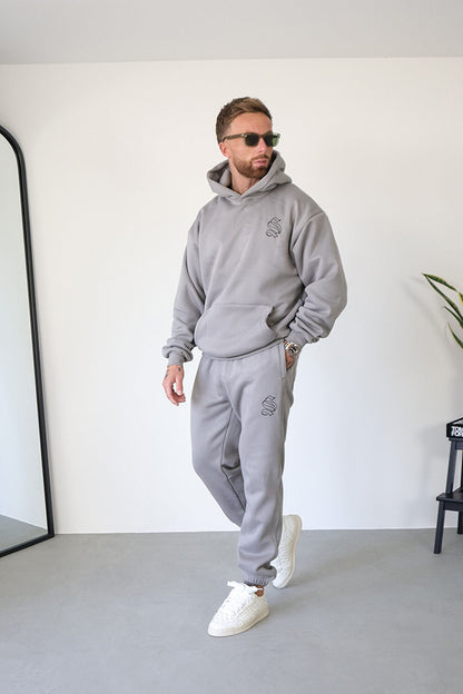 Core Logo Joggers - Fog