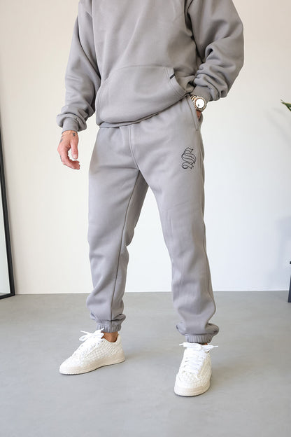 Core Logo Joggers - Fog