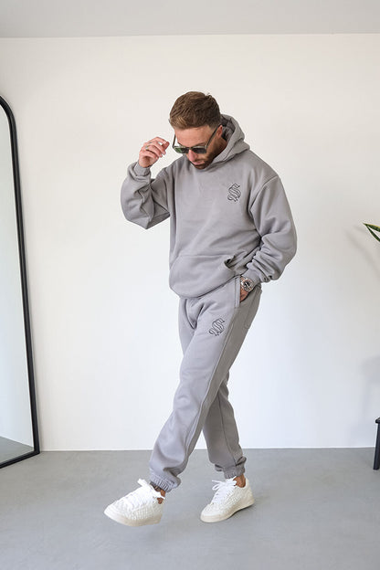 Core Logo Joggers - Fog