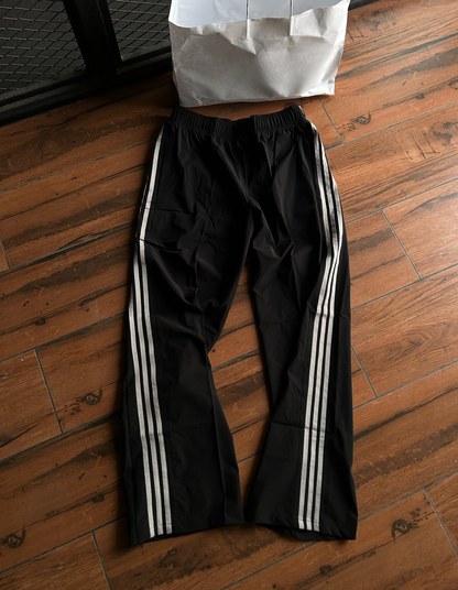 Black Bootcut track pants | premium|
