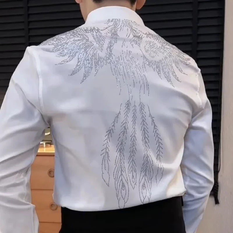 Premium Party wear Shirts white