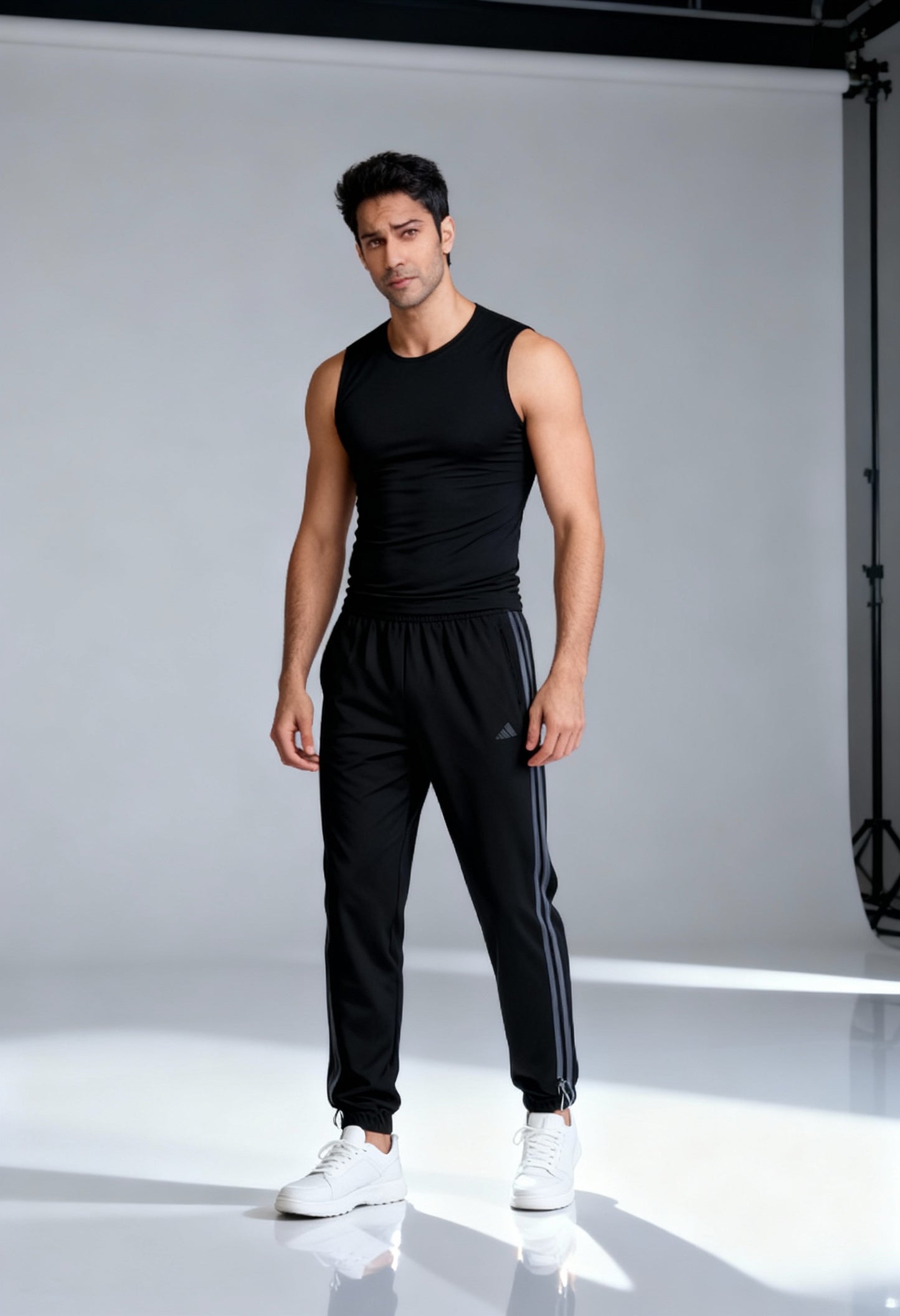 Grey Stripes track pants (VD)