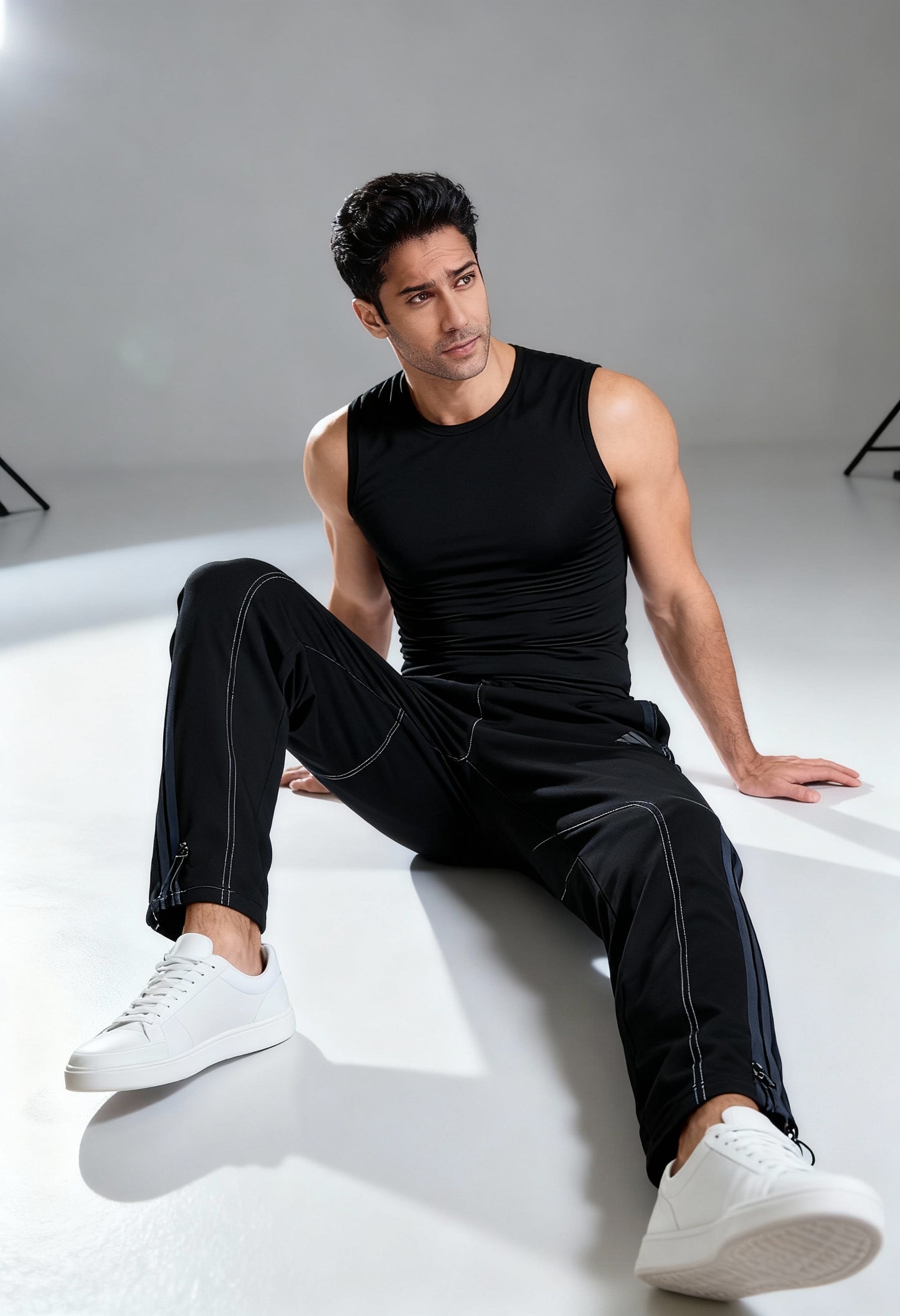 Grey Stripes track pants (VD)