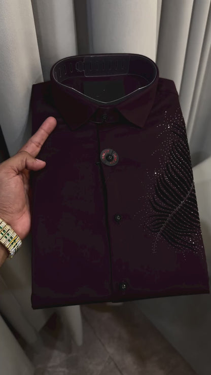 Premium Party wear Shirts (leaf)